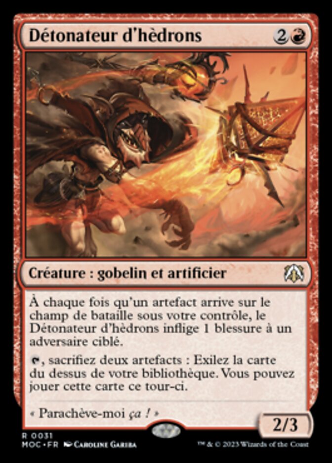 image Détonateur d'hèdrons