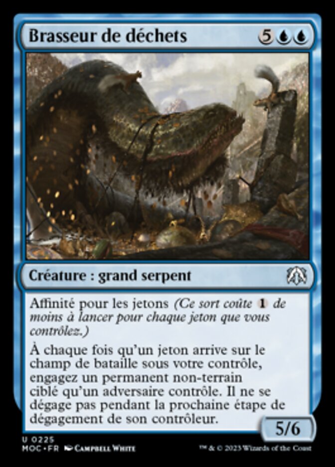 image Brasseur de déchets