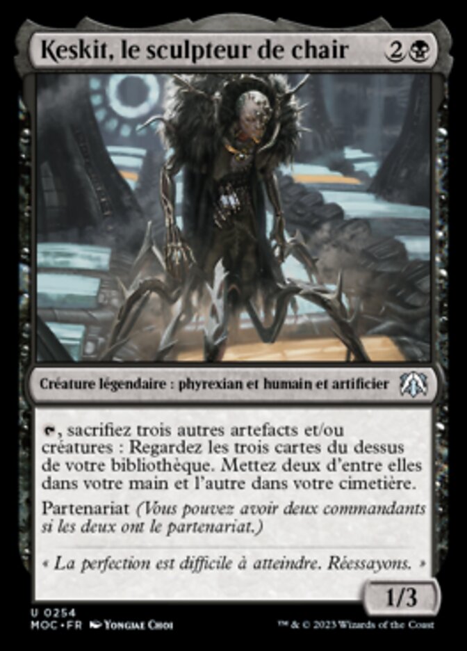image Keskit, le sculpteur de chair