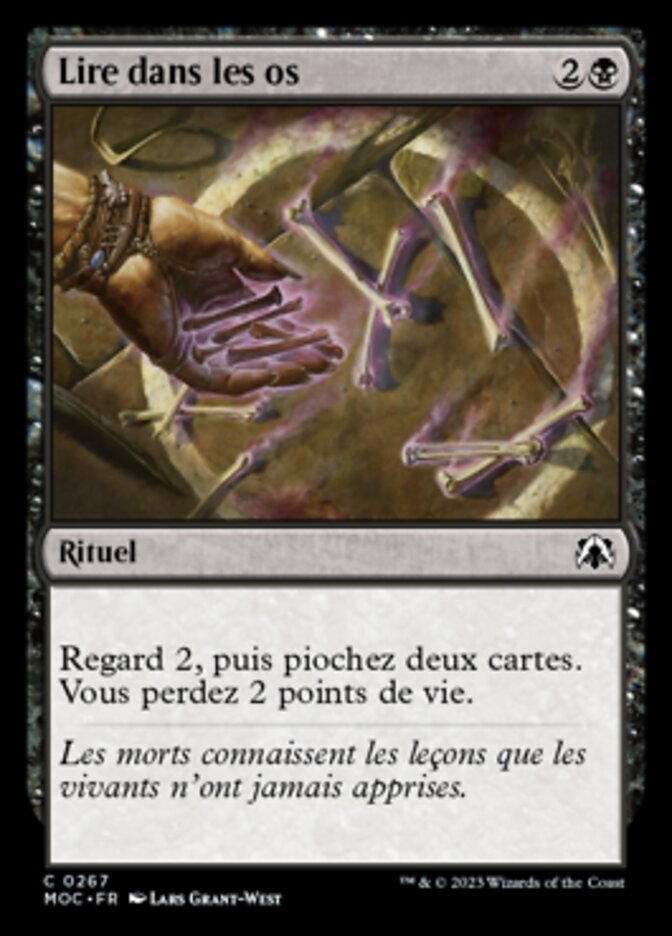 image Lire dans les os