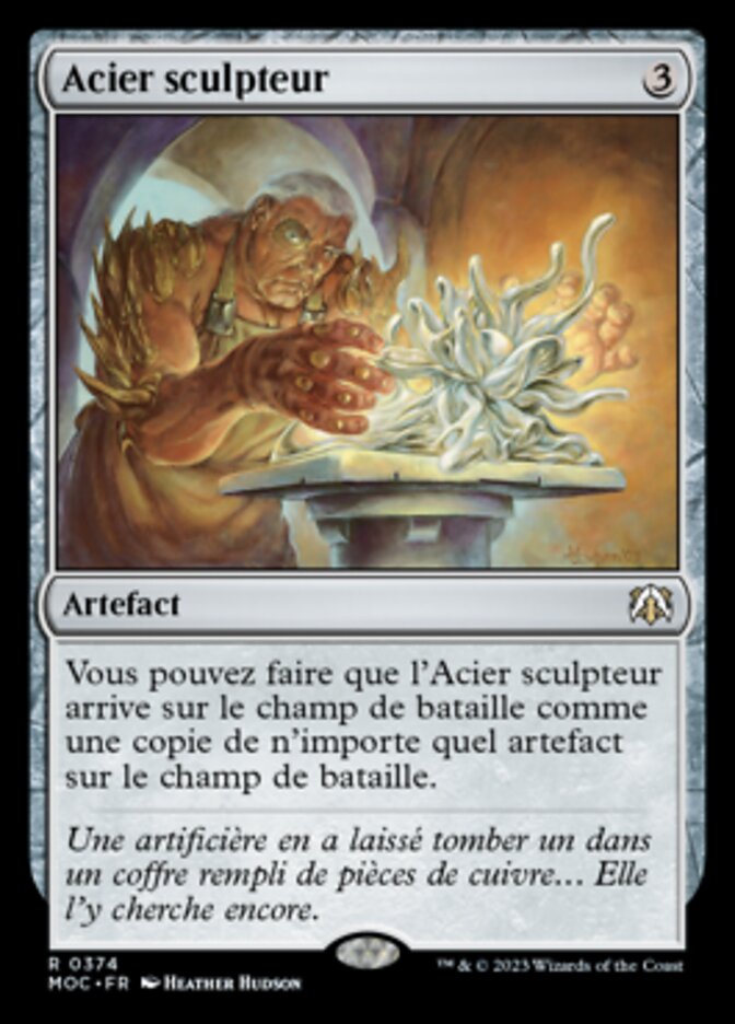 image Acier sculpteur