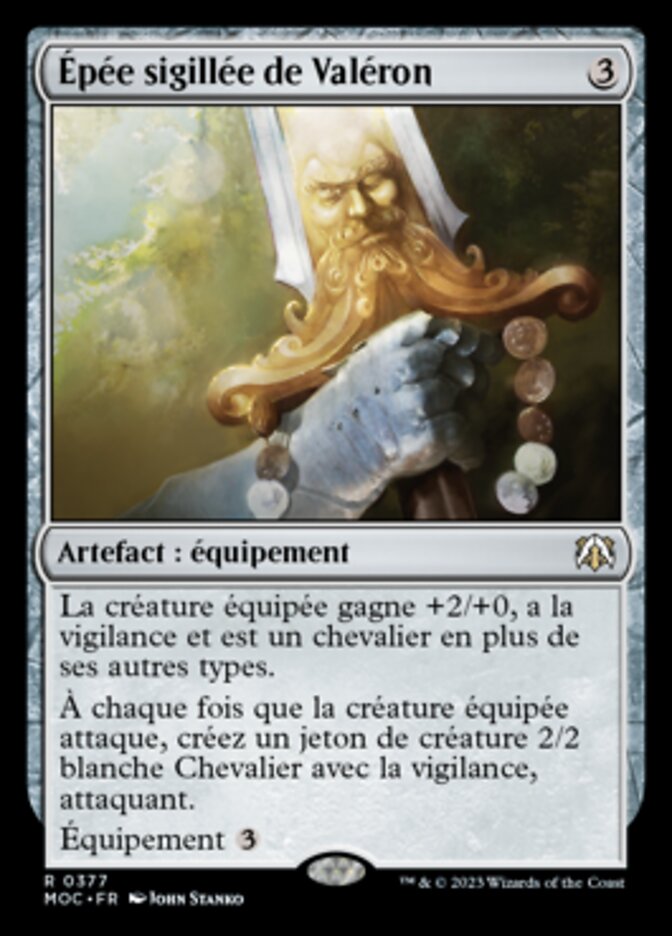 image Épée sigillée de Valéron