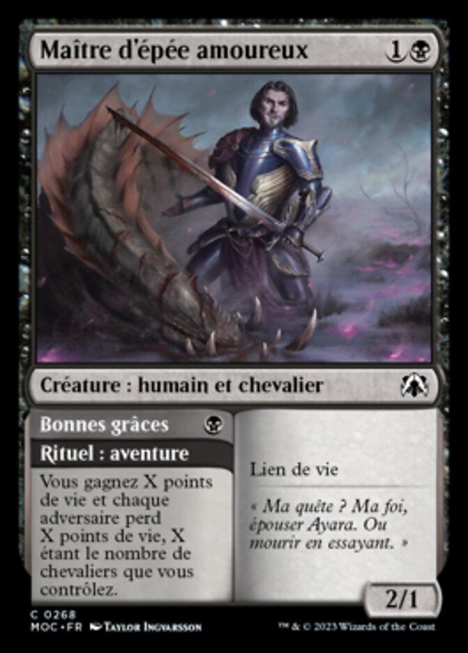 image Smitten Swordmaster // Curry Favor