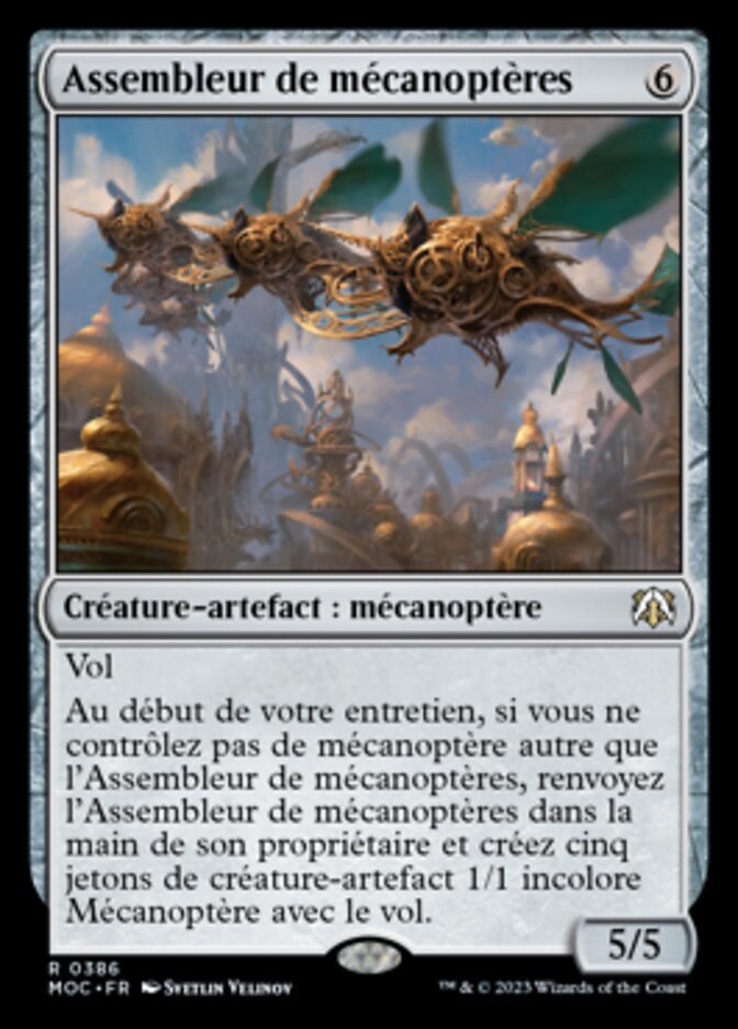 image Assembleur de mécanoptères