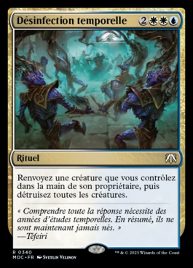 image Désinfection temporelle