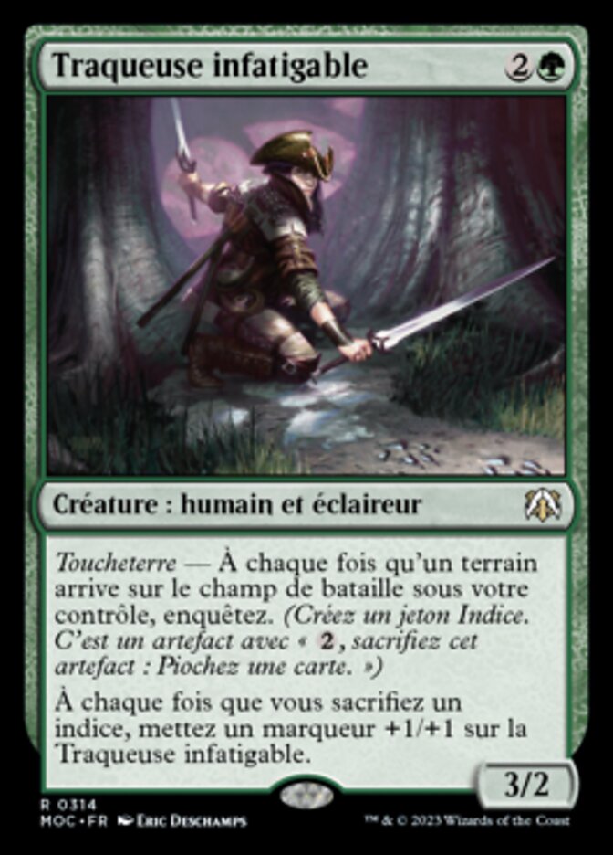 image Traqueuse infatigable