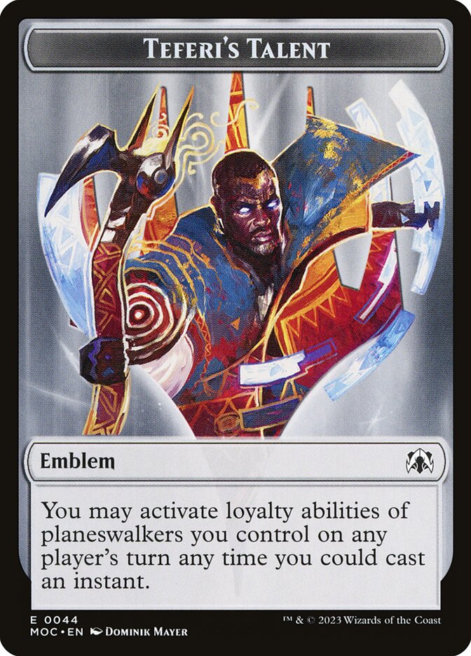 image Teferi's Talent Emblem