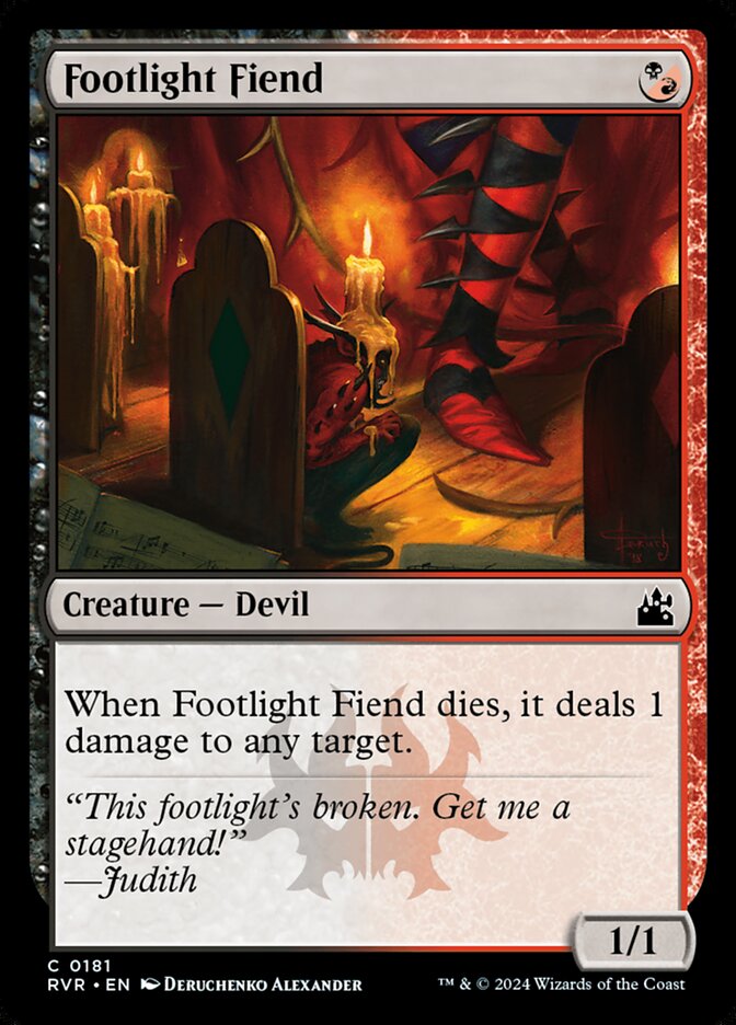 image Footlight Fiend
