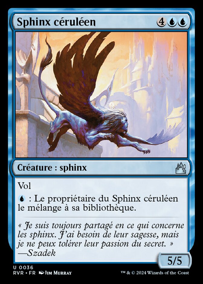 image Sphinx céruléen