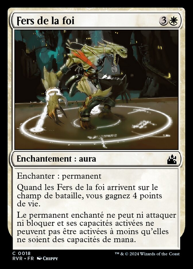 image Fers de la foi