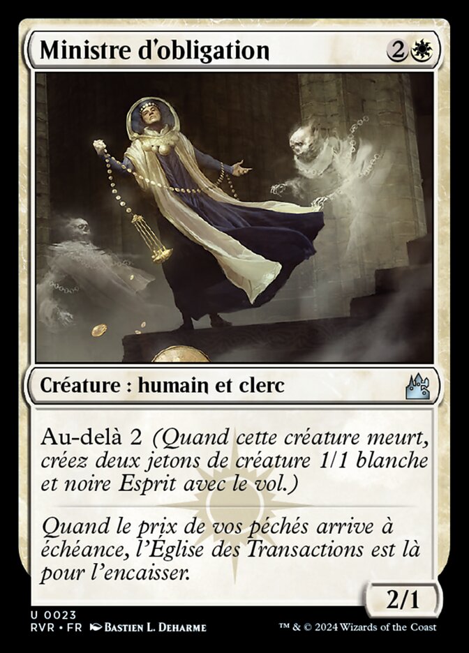 image Ministre d'obligation