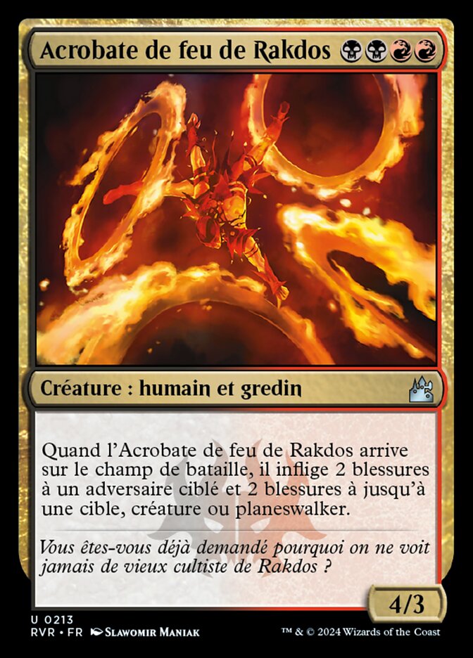 image Acrobate de feu de Rakdos