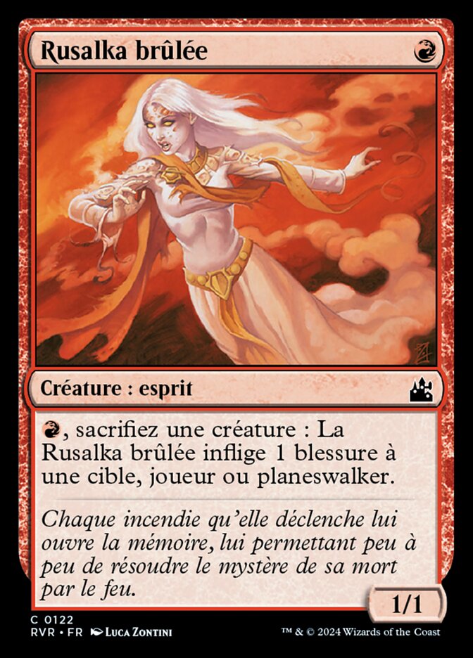 image Rusalka brûlée
