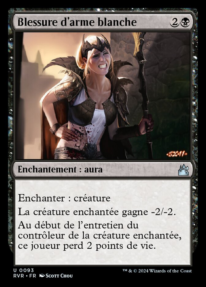 image Blessure d'arme blanche