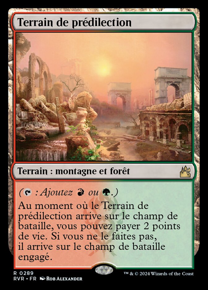 image Terrain de prédilection