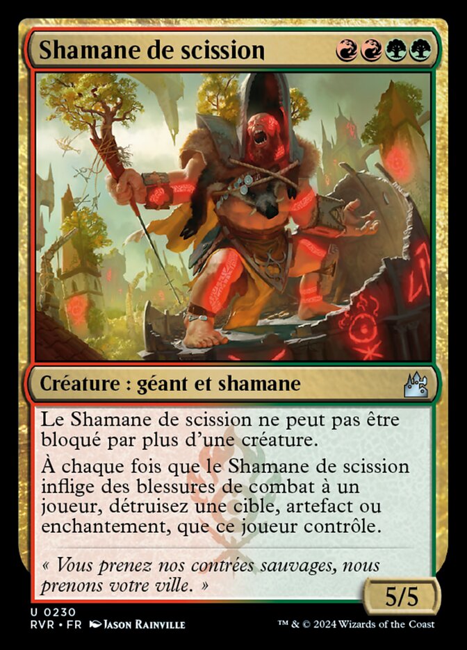 image Shamane de scission