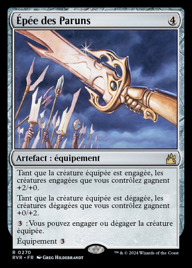 image Épée des Paruns