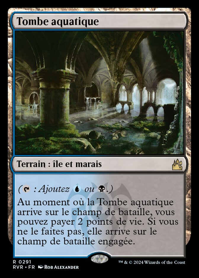 image Tombe aquatique