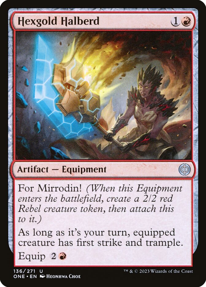 image Hexgold Halberd