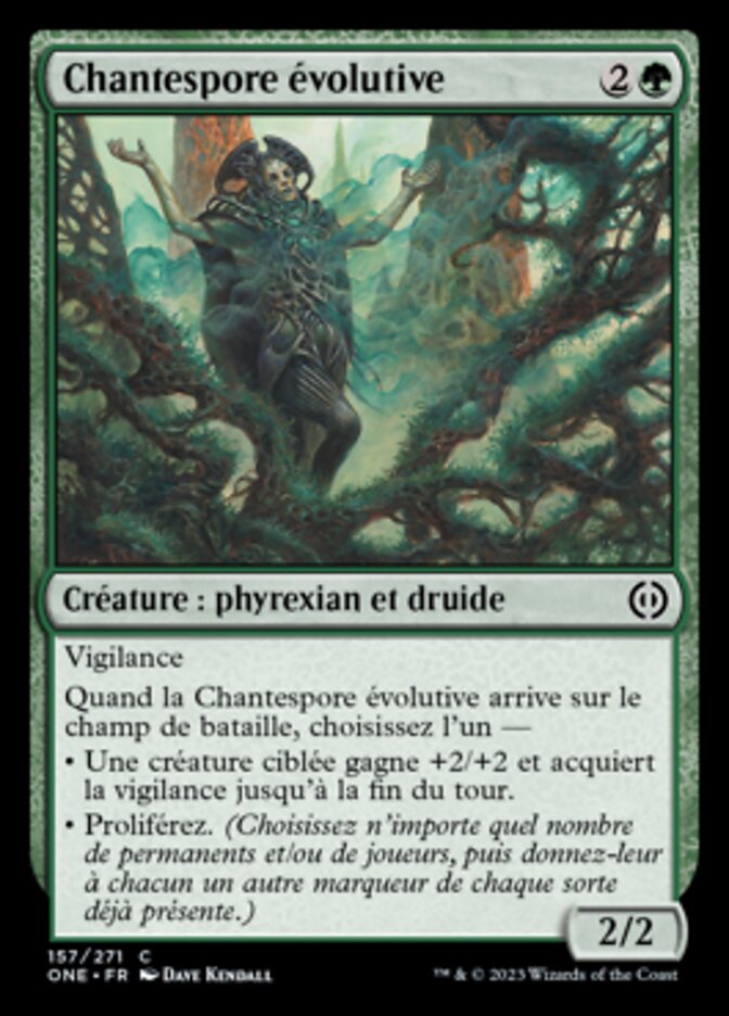 image Chantespore évolutive