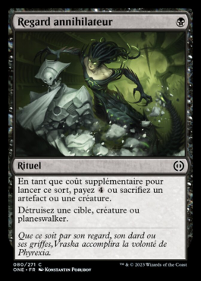 image Regard annihilateur