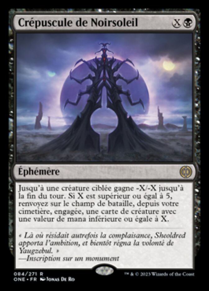 image Crépuscule de Noirsoleil