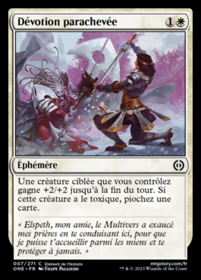 image Dévotion parachevée