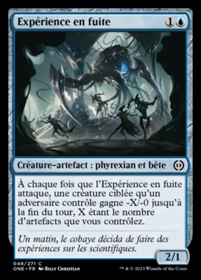 image Expérience en fuite