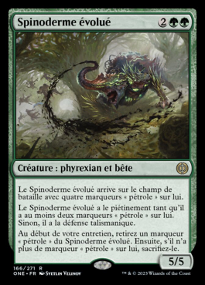 image Spinoderme évolué