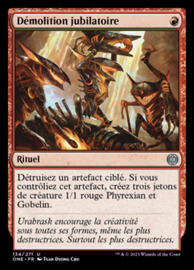 image Démolition jubilatoire