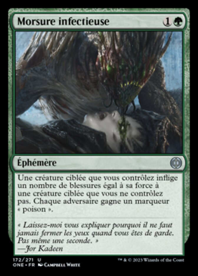 image Morsure infectieuse