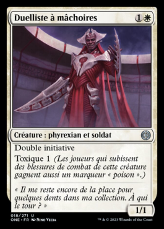 image Duelliste à mâchoires