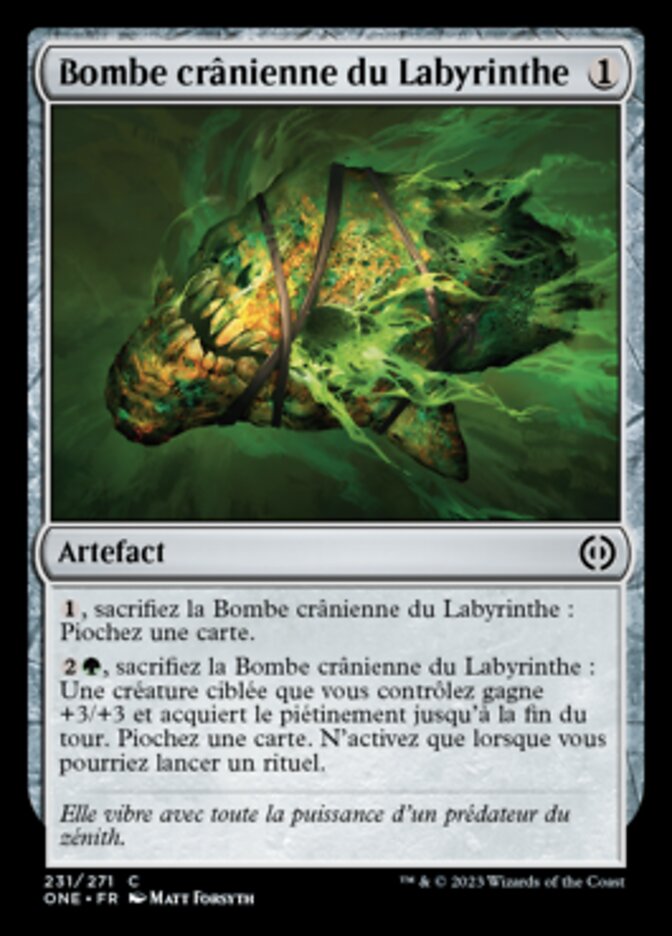 image Bombe crânienne du Labyrinthe