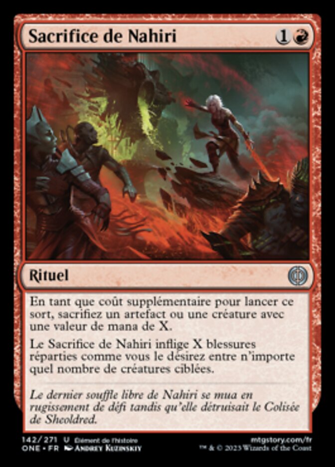 image Sacrifice de Nahiri