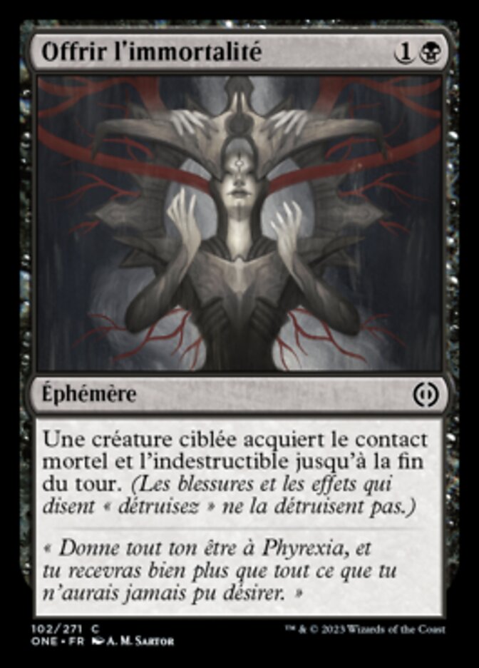 image Offrir l'immortalité