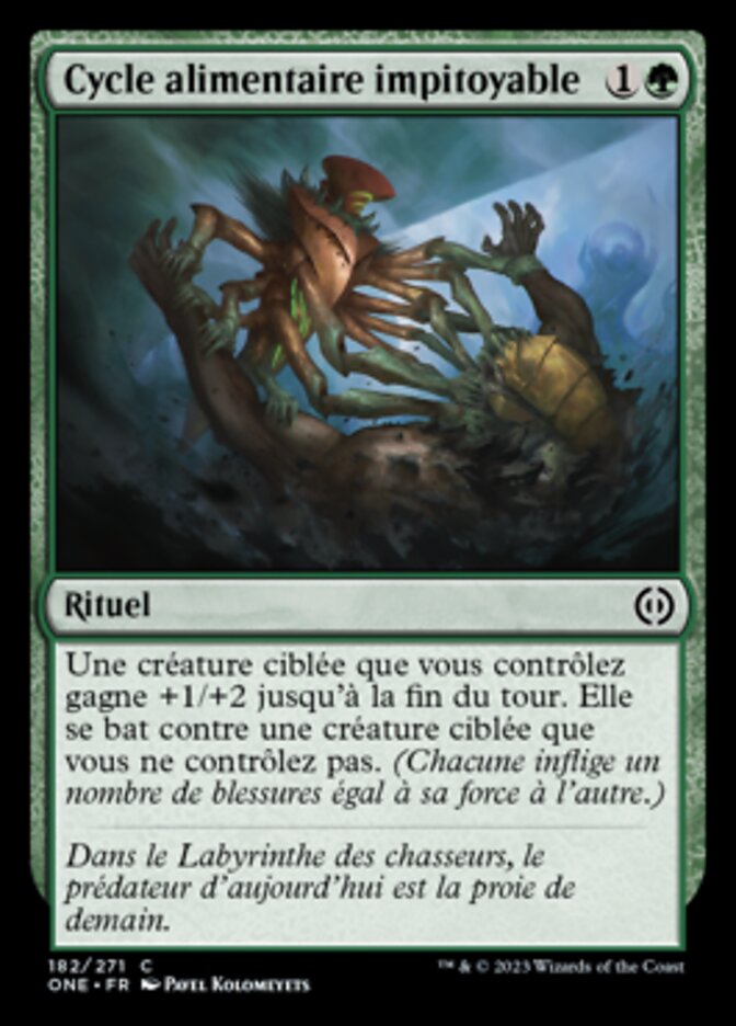 image Cycle alimentaire impitoyable