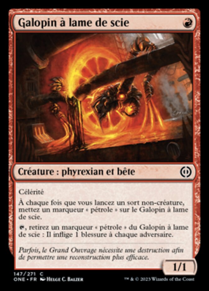 image Galopin à lame de scie