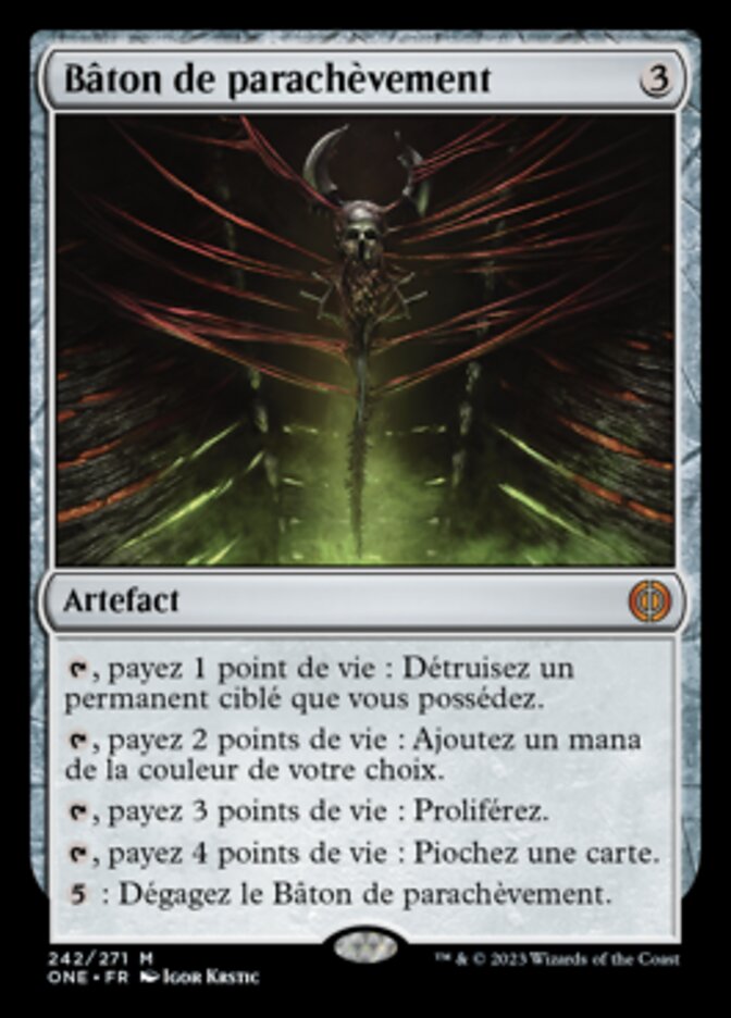 image Bâton de parachèvement