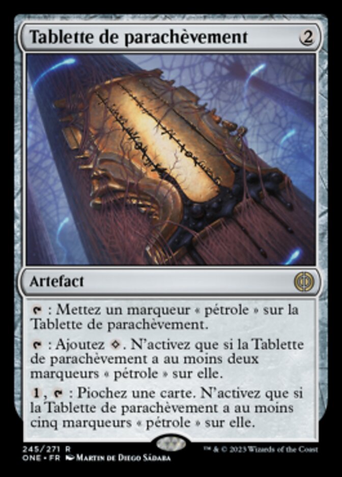 image Tablette de parachèvement