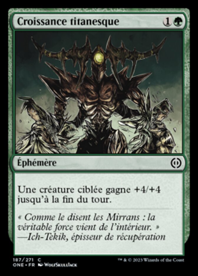 image Croissance titanesque