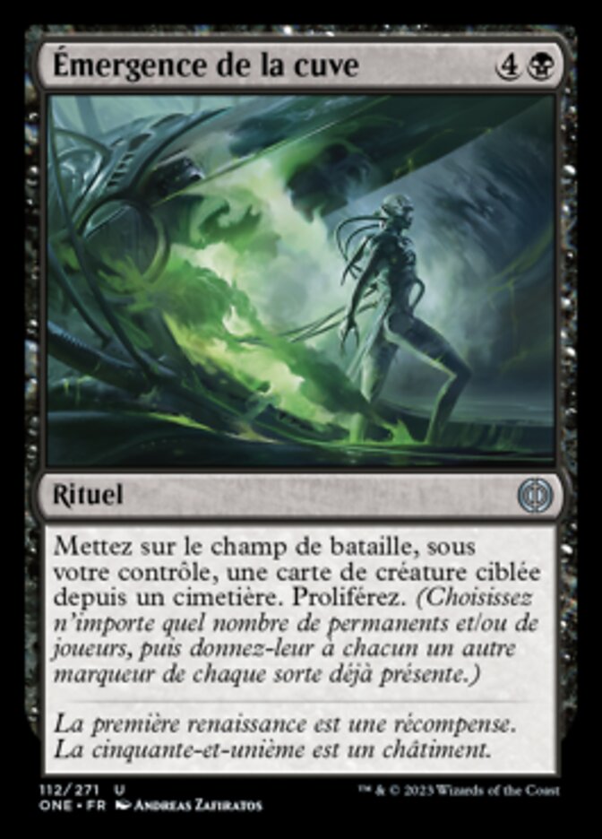 image Émergence de la cuve