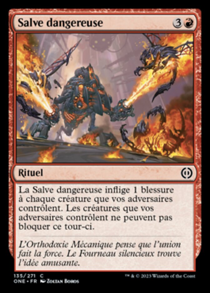 image Salve dangereuse