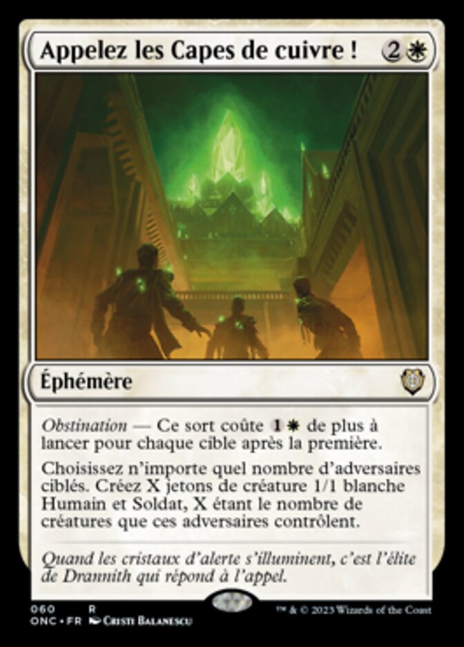 image Appelez les Capes de cuivre !