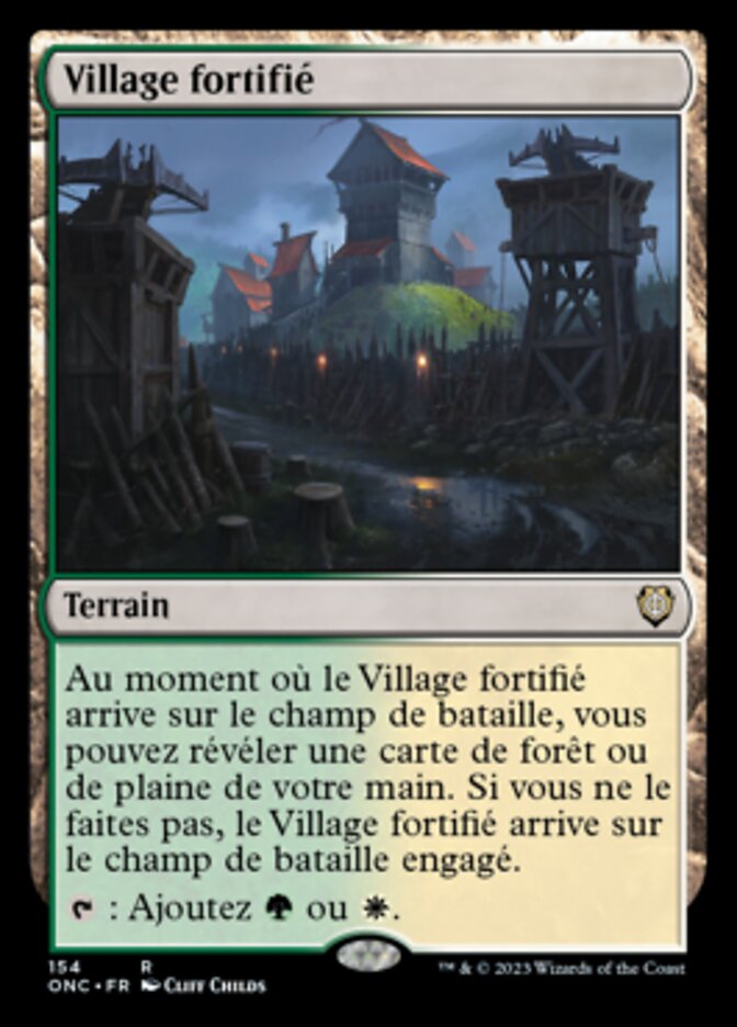 image Village fortifié