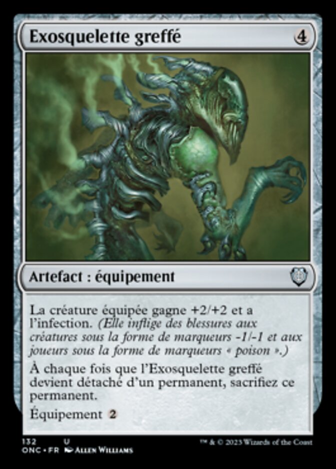 image Exosquelette greffé