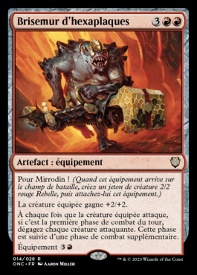 image Brisemur d'hexaplaques