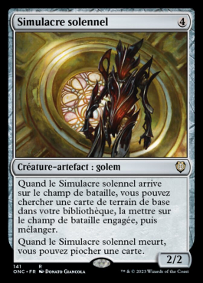 image Simulacre solennel