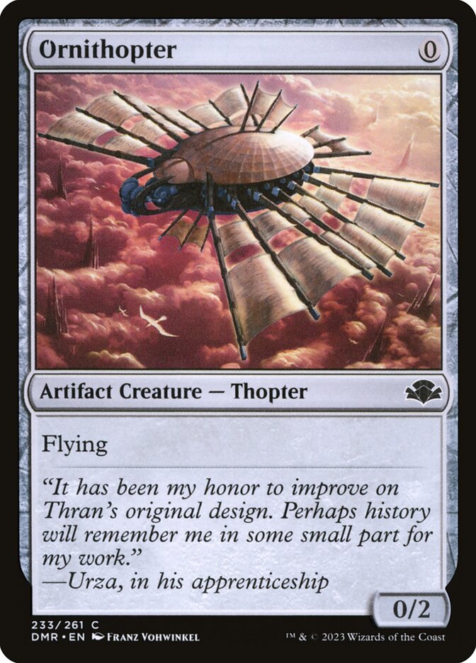 image Ornithopter