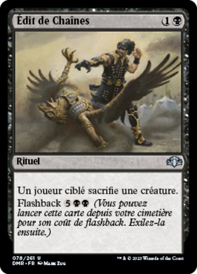 image Édit de Chaînes