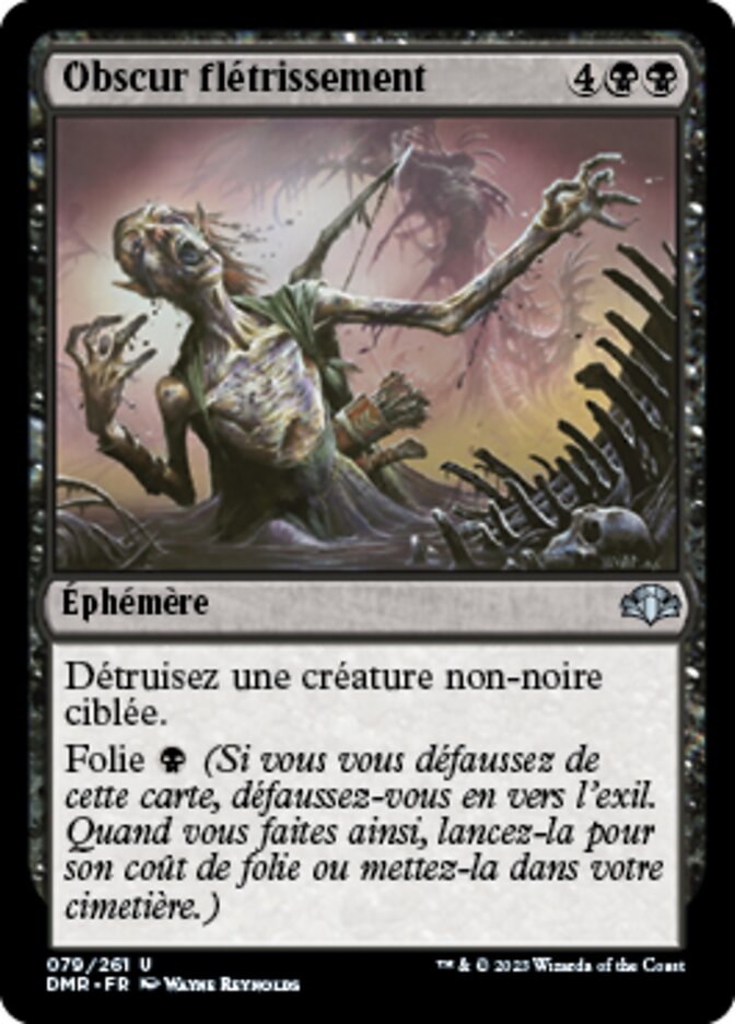 image Obscur flétrissement